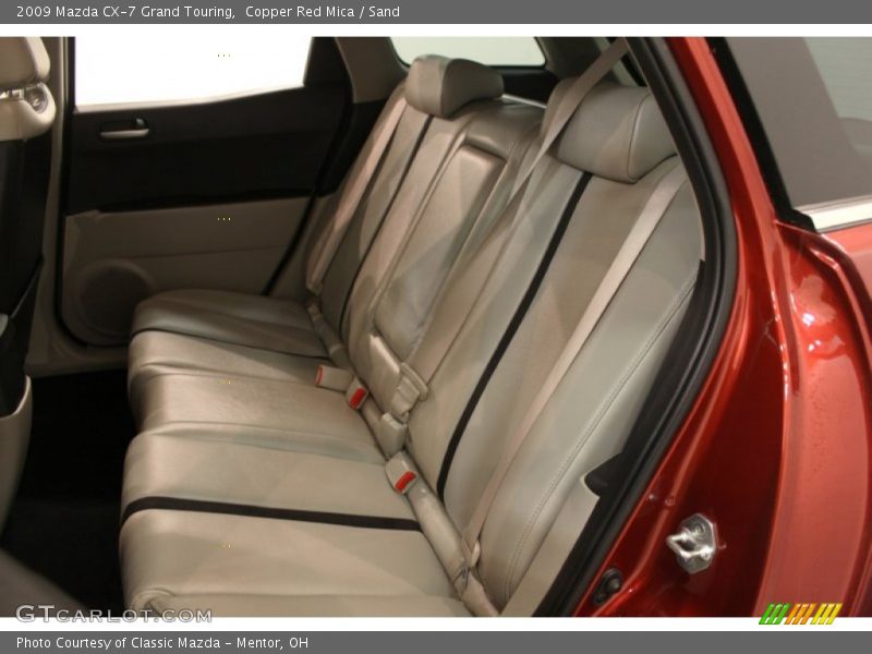 Copper Red Mica / Sand 2009 Mazda CX-7 Grand Touring