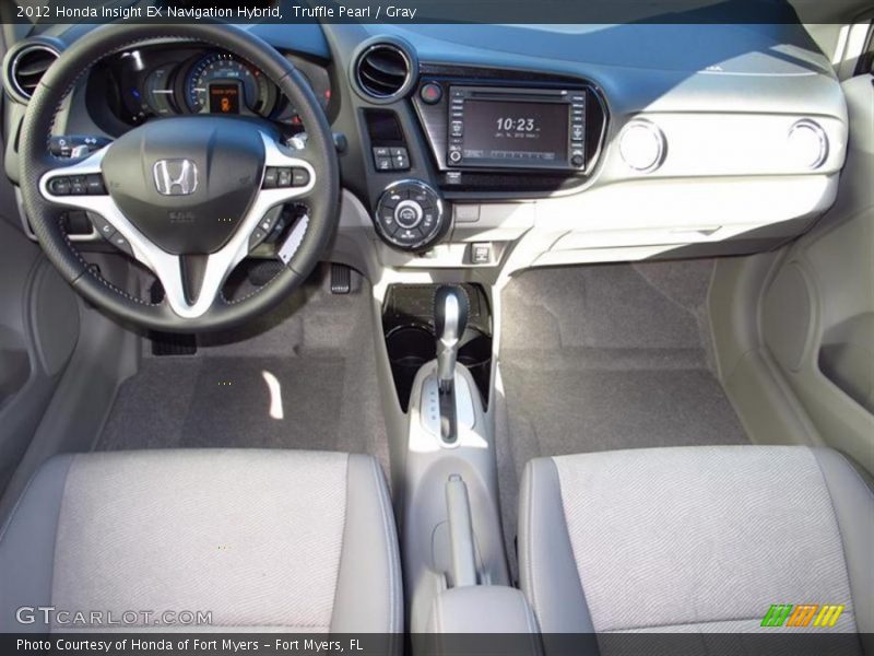Dashboard of 2012 Insight EX Navigation Hybrid