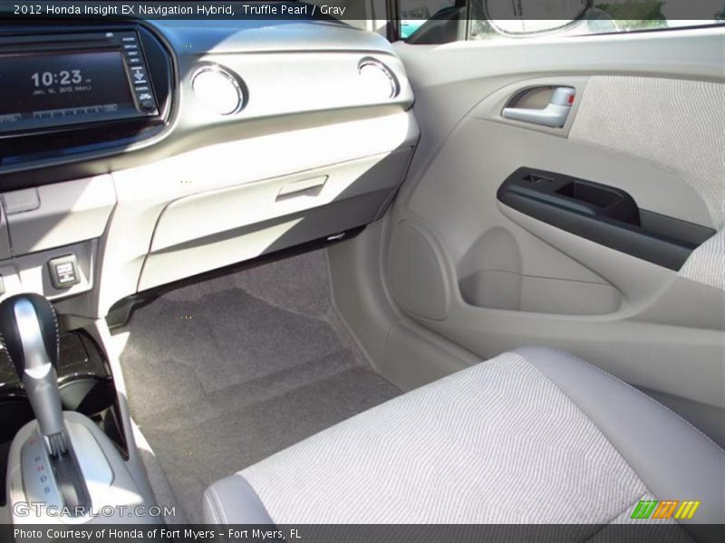 Truffle Pearl / Gray 2012 Honda Insight EX Navigation Hybrid