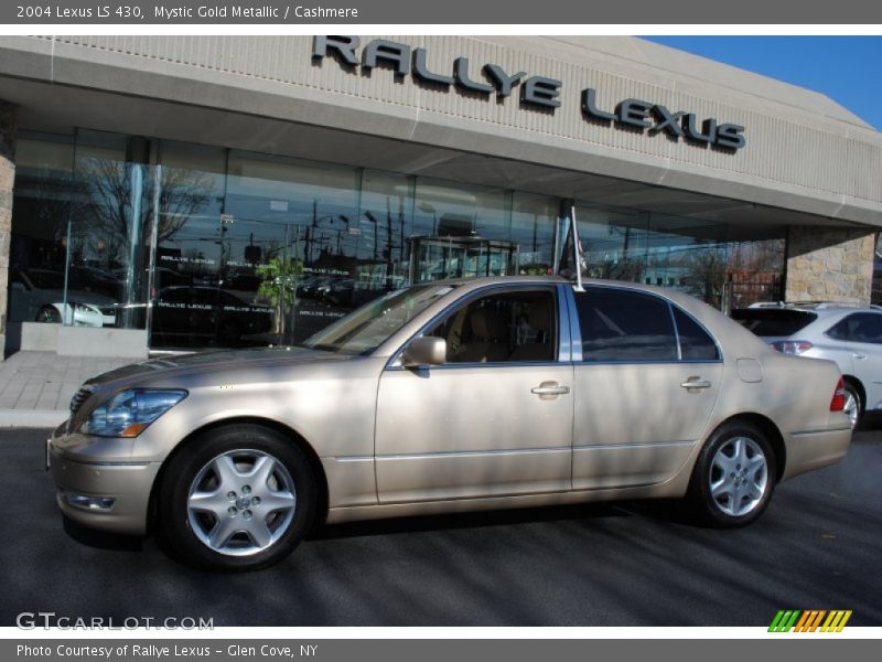 Mystic Gold Metallic / Cashmere 2004 Lexus LS 430