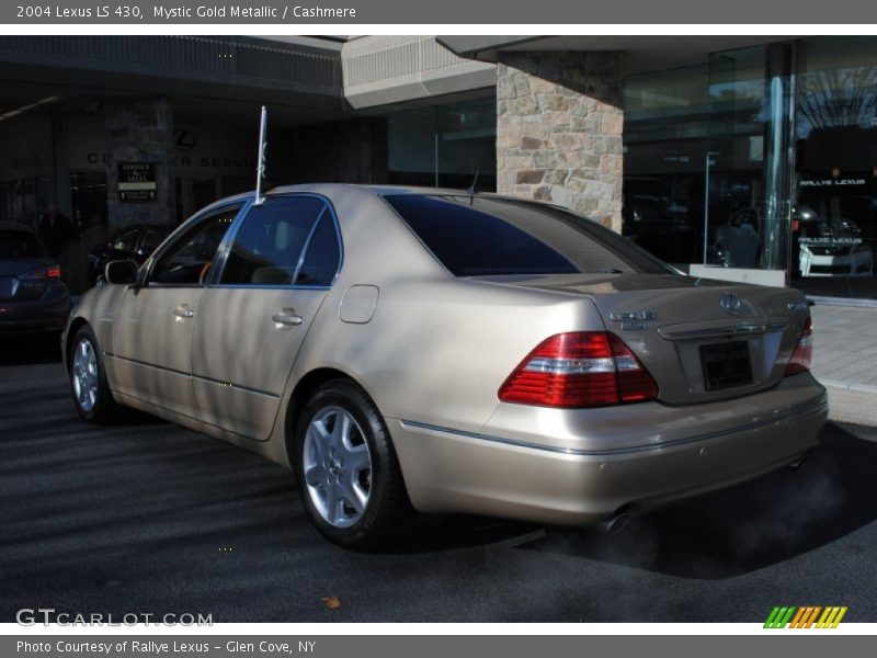 Mystic Gold Metallic / Cashmere 2004 Lexus LS 430