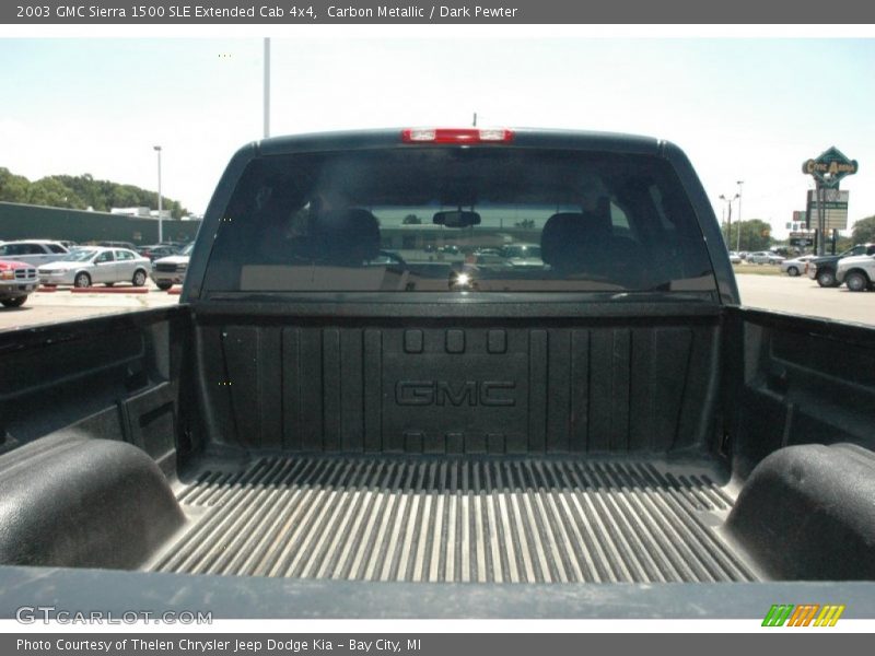 Carbon Metallic / Dark Pewter 2003 GMC Sierra 1500 SLE Extended Cab 4x4