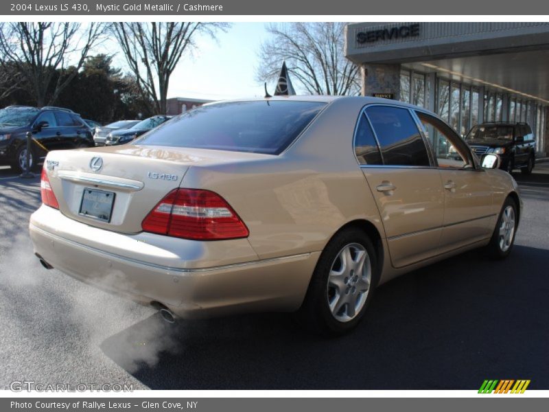 Mystic Gold Metallic / Cashmere 2004 Lexus LS 430