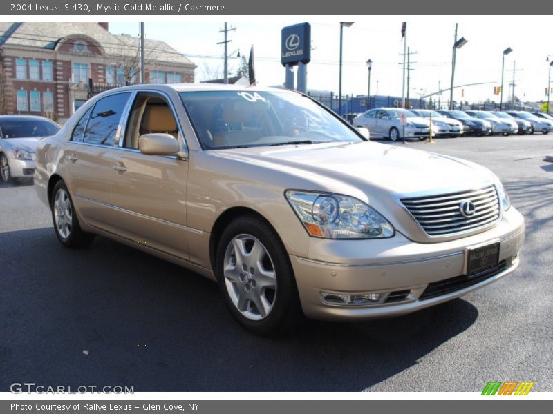 Mystic Gold Metallic / Cashmere 2004 Lexus LS 430