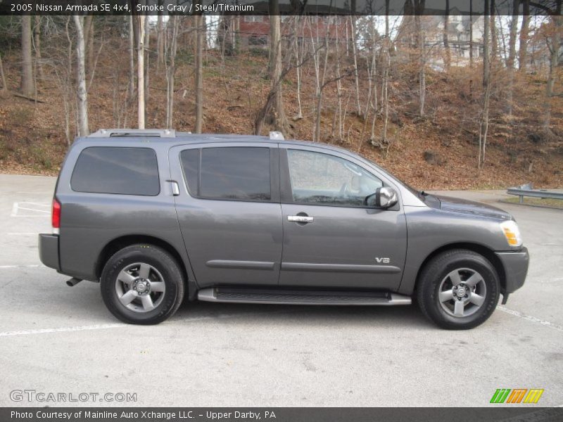 Smoke Gray / Steel/Titanium 2005 Nissan Armada SE 4x4