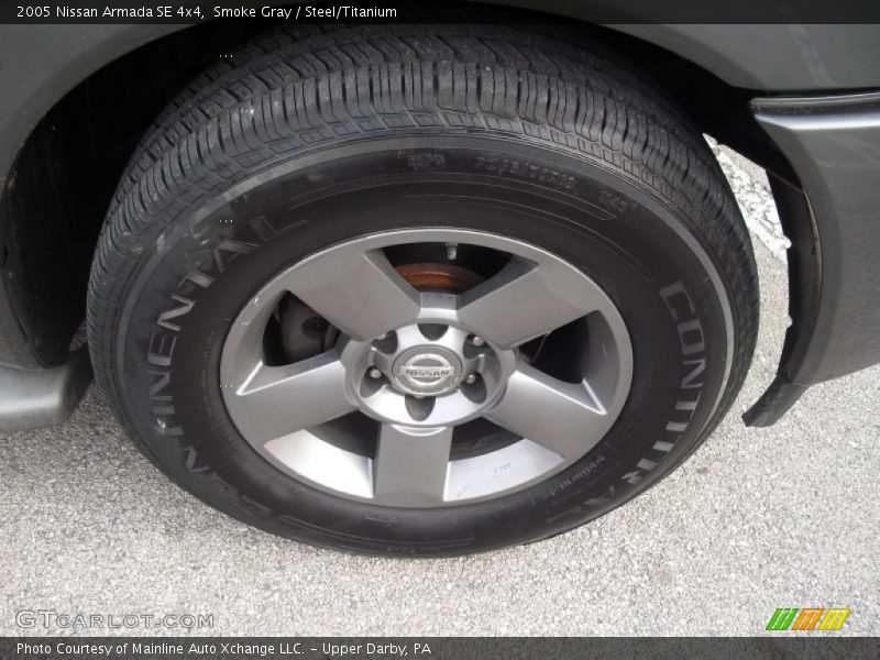 Smoke Gray / Steel/Titanium 2005 Nissan Armada SE 4x4