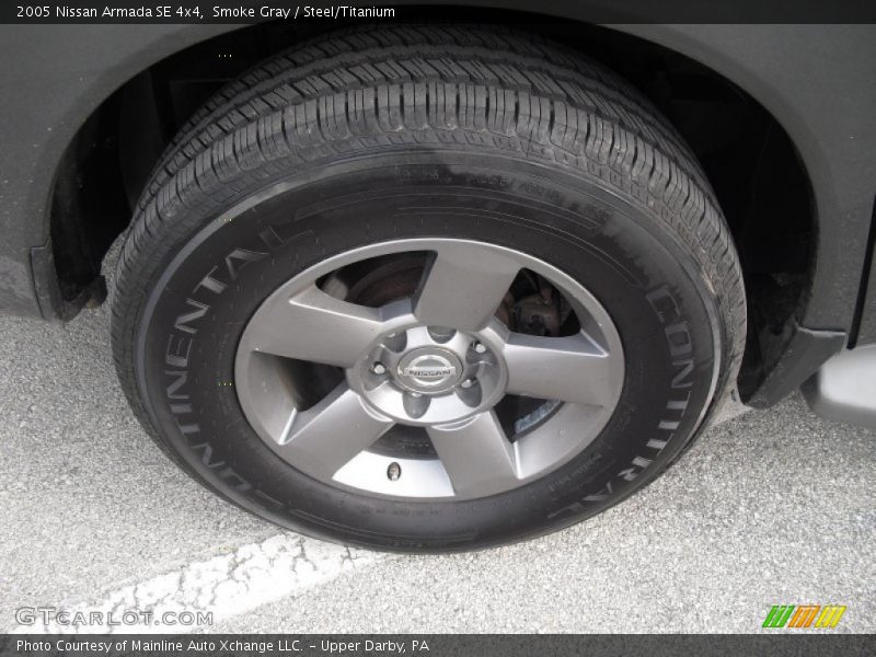 Smoke Gray / Steel/Titanium 2005 Nissan Armada SE 4x4