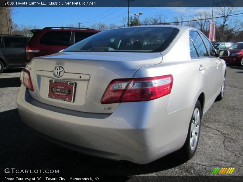 Classic Silver Metallic / Ash 2009 Toyota Camry LE