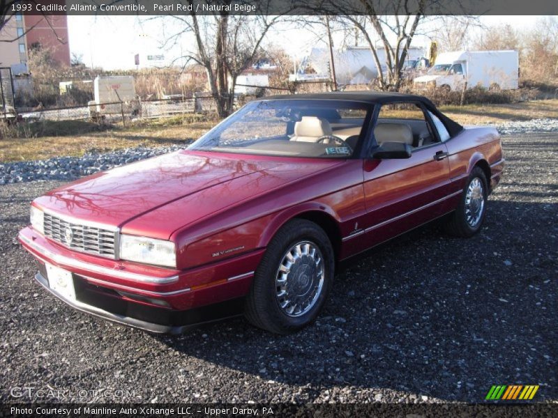  1993 Allante Convertible Pearl Red