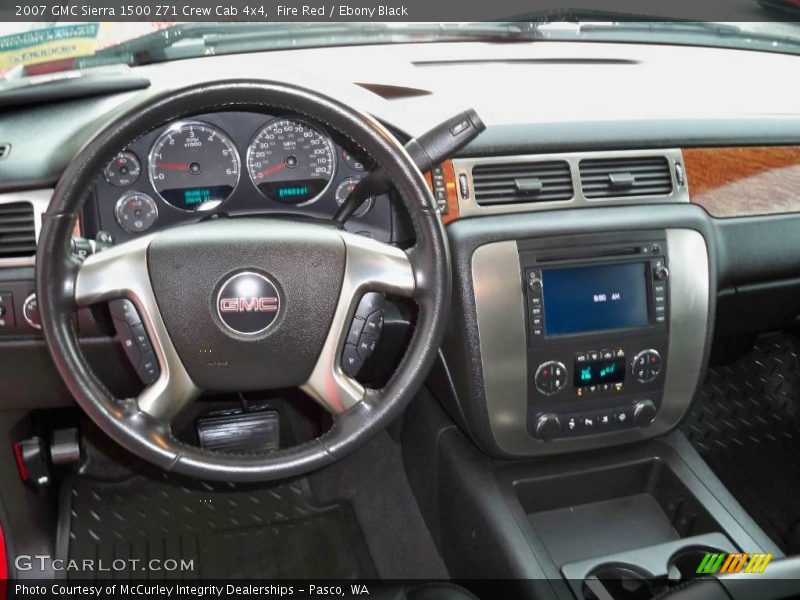 Fire Red / Ebony Black 2007 GMC Sierra 1500 Z71 Crew Cab 4x4