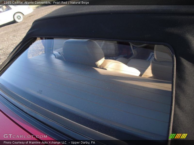 Pearl Red / Natural Beige 1993 Cadillac Allante Convertible