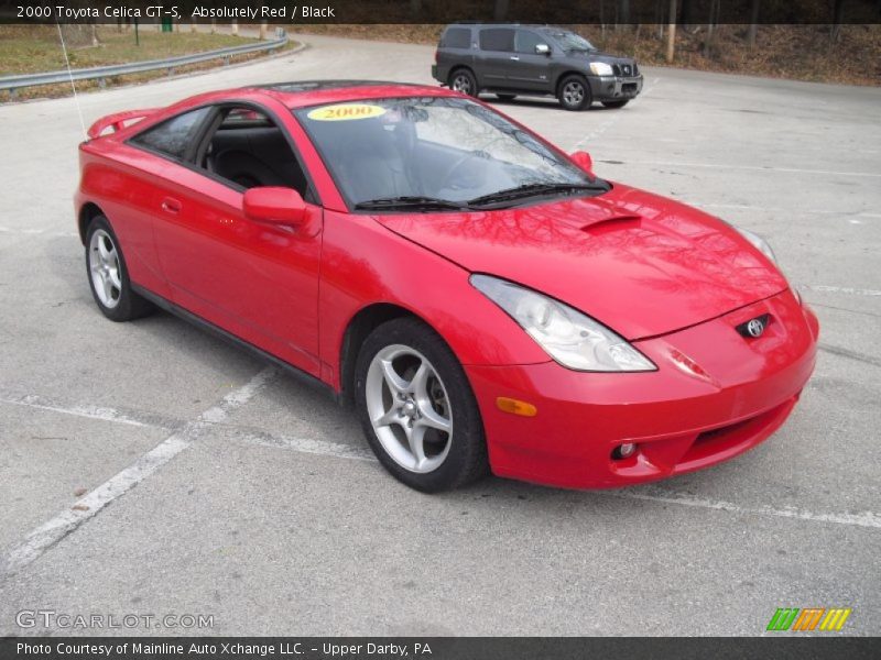 Front 3/4 View of 2000 Celica GT-S