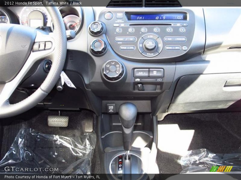 Taffeta White / Black 2012 Honda Fit Sport