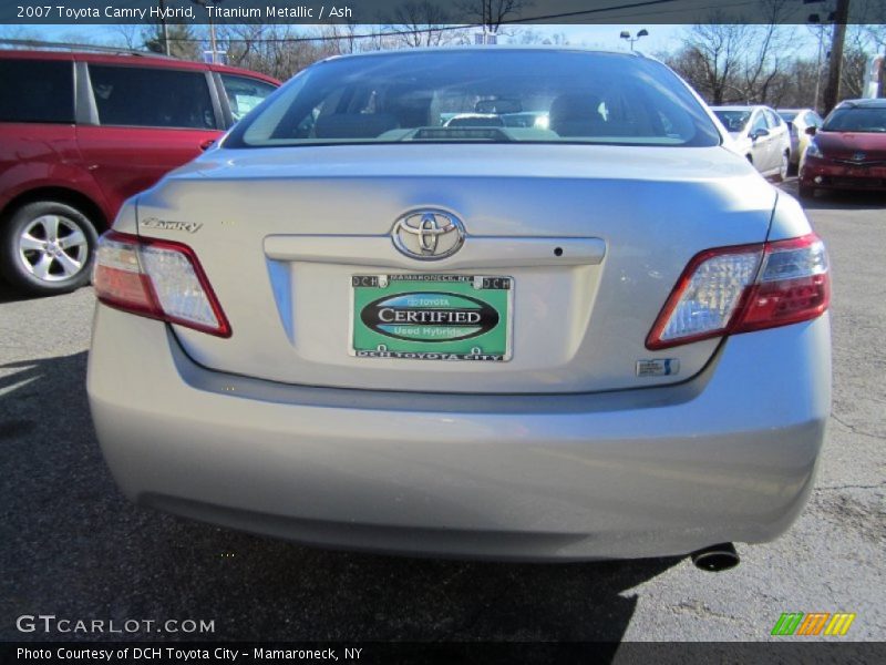 Titanium Metallic / Ash 2007 Toyota Camry Hybrid