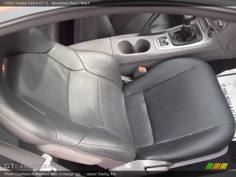 Absolutely Red / Black 2000 Toyota Celica GT-S