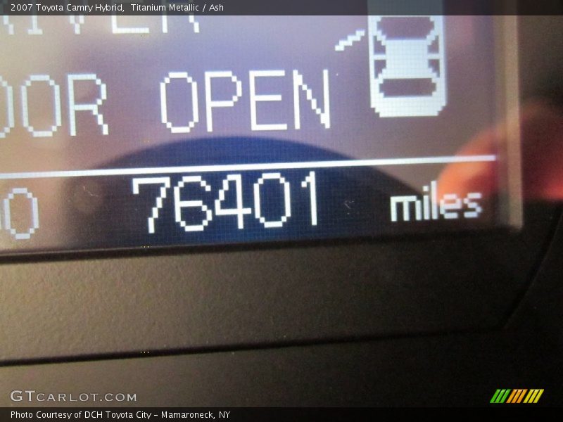 Titanium Metallic / Ash 2007 Toyota Camry Hybrid