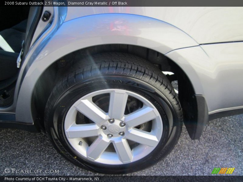 Diamond Gray Metallic / Off Black 2008 Subaru Outback 2.5i Wagon