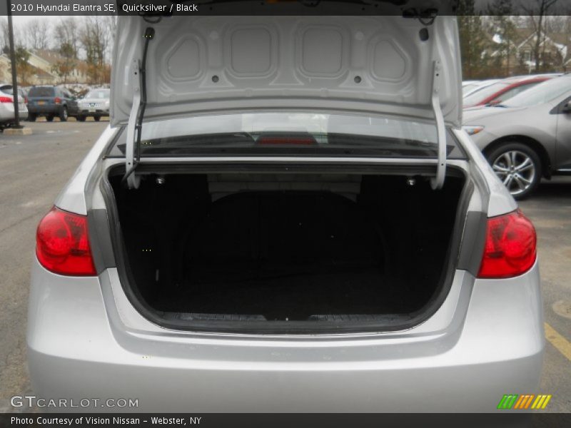 Quicksilver / Black 2010 Hyundai Elantra SE