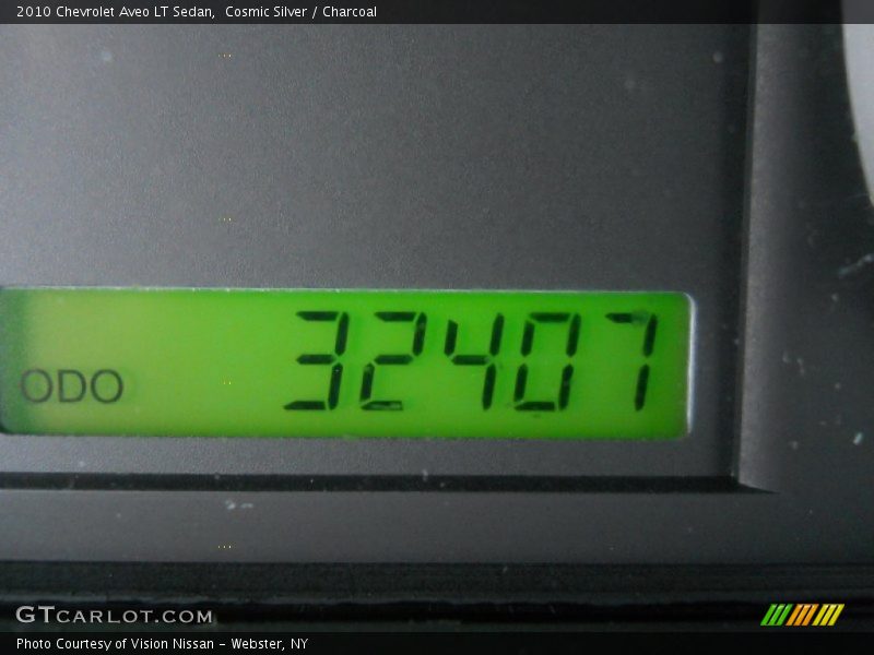 Cosmic Silver / Charcoal 2010 Chevrolet Aveo LT Sedan