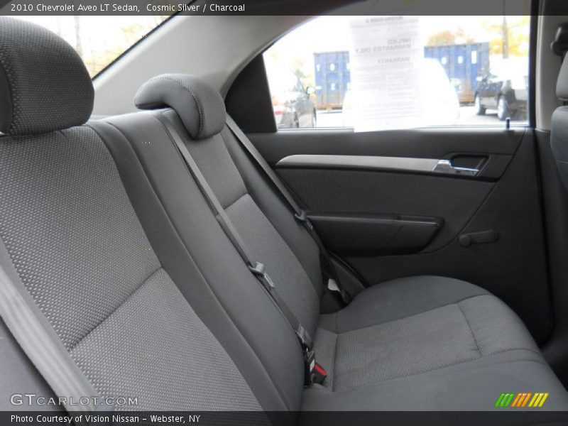 Cosmic Silver / Charcoal 2010 Chevrolet Aveo LT Sedan
