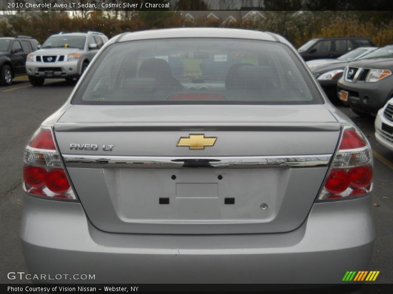 Cosmic Silver / Charcoal 2010 Chevrolet Aveo LT Sedan