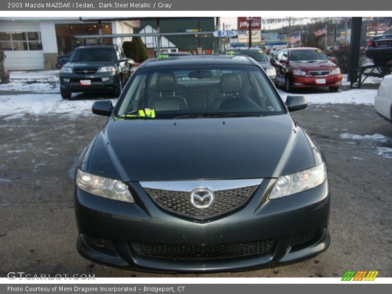 Dark Steel Metallic / Gray 2003 Mazda MAZDA6 i Sedan