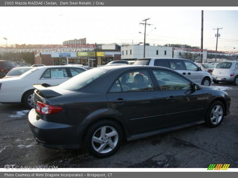 Dark Steel Metallic / Gray 2003 Mazda MAZDA6 i Sedan