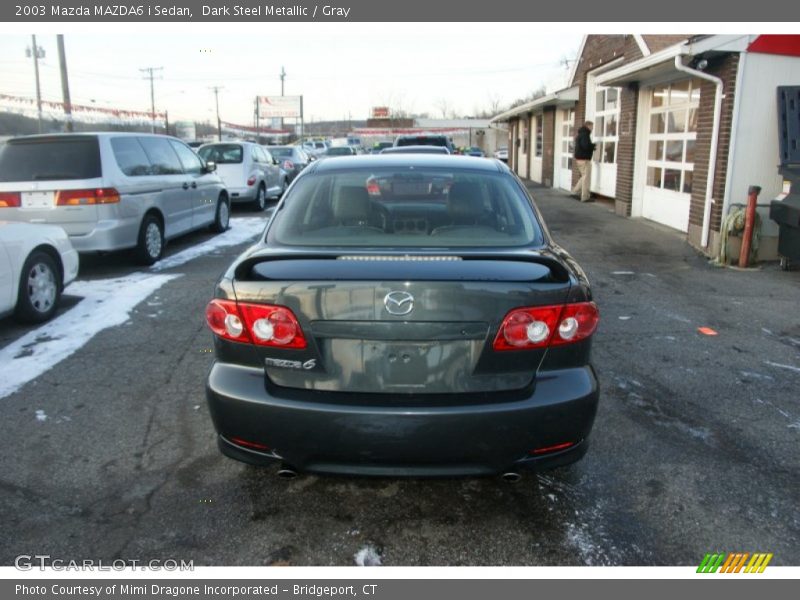Dark Steel Metallic / Gray 2003 Mazda MAZDA6 i Sedan