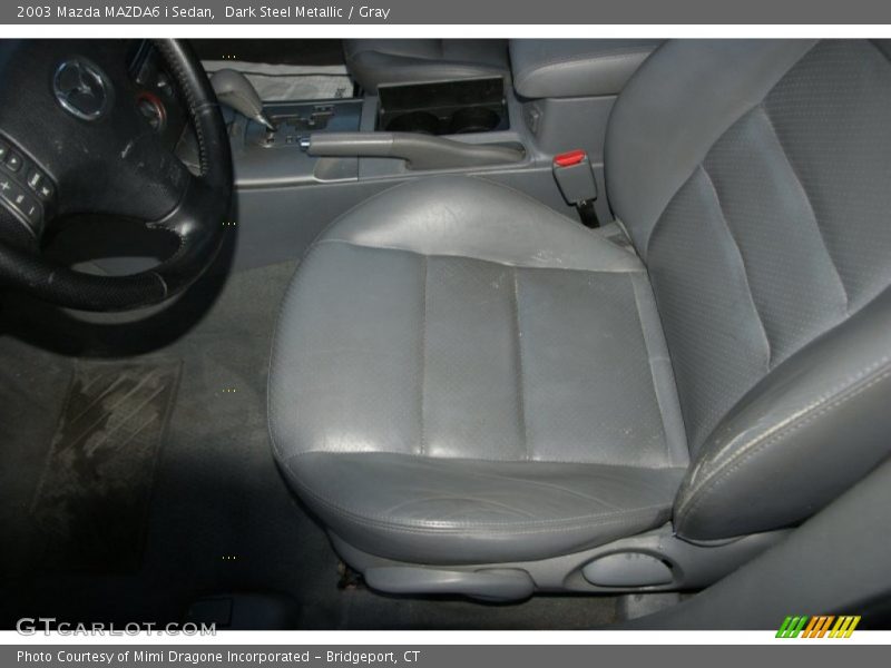 Dark Steel Metallic / Gray 2003 Mazda MAZDA6 i Sedan
