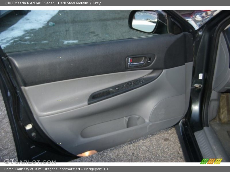 Dark Steel Metallic / Gray 2003 Mazda MAZDA6 i Sedan