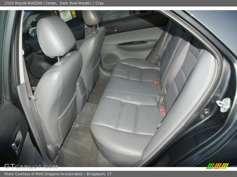Dark Steel Metallic / Gray 2003 Mazda MAZDA6 i Sedan