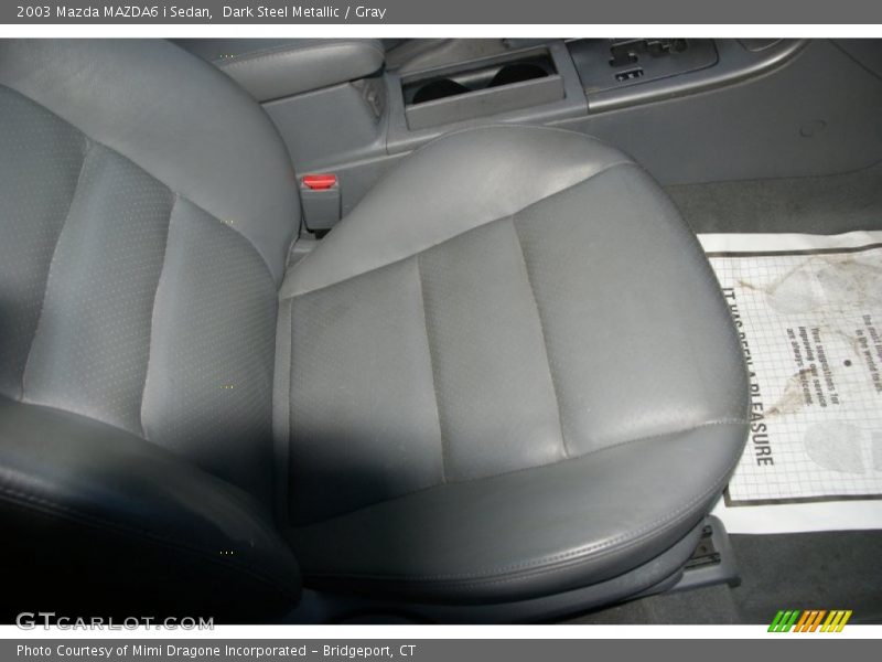 Dark Steel Metallic / Gray 2003 Mazda MAZDA6 i Sedan