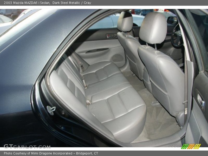 Dark Steel Metallic / Gray 2003 Mazda MAZDA6 i Sedan