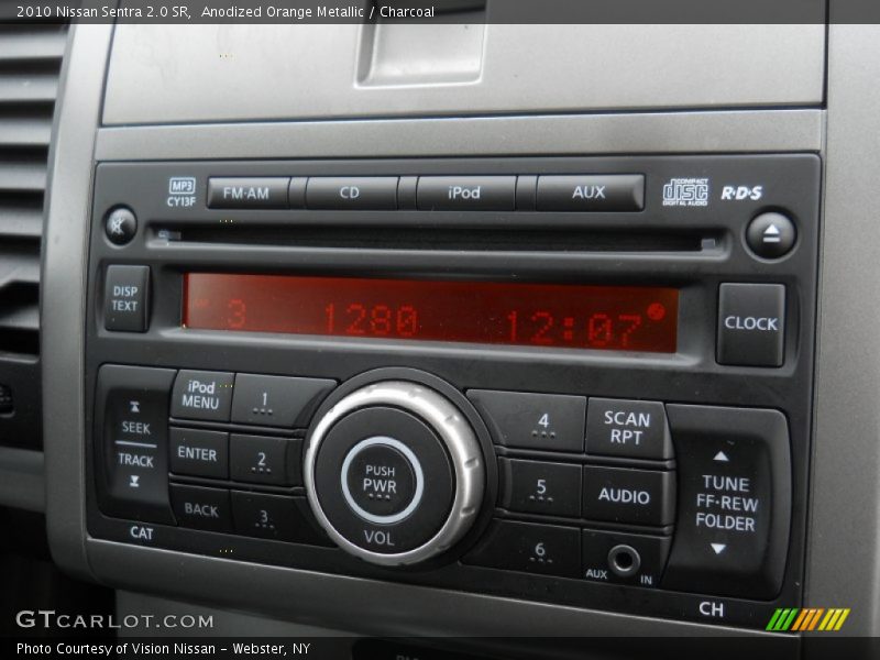 Anodized Orange Metallic / Charcoal 2010 Nissan Sentra 2.0 SR