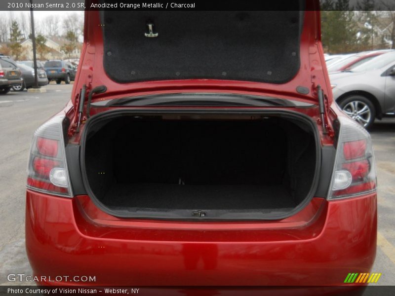 Anodized Orange Metallic / Charcoal 2010 Nissan Sentra 2.0 SR
