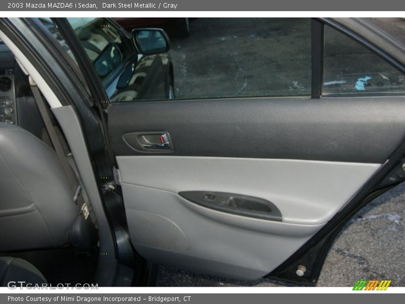 Dark Steel Metallic / Gray 2003 Mazda MAZDA6 i Sedan
