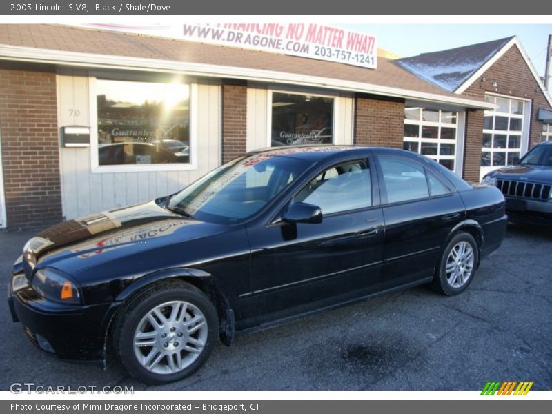 Black / Shale/Dove 2005 Lincoln LS V8