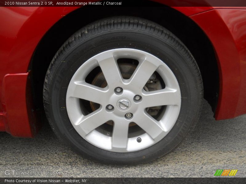 Anodized Orange Metallic / Charcoal 2010 Nissan Sentra 2.0 SR