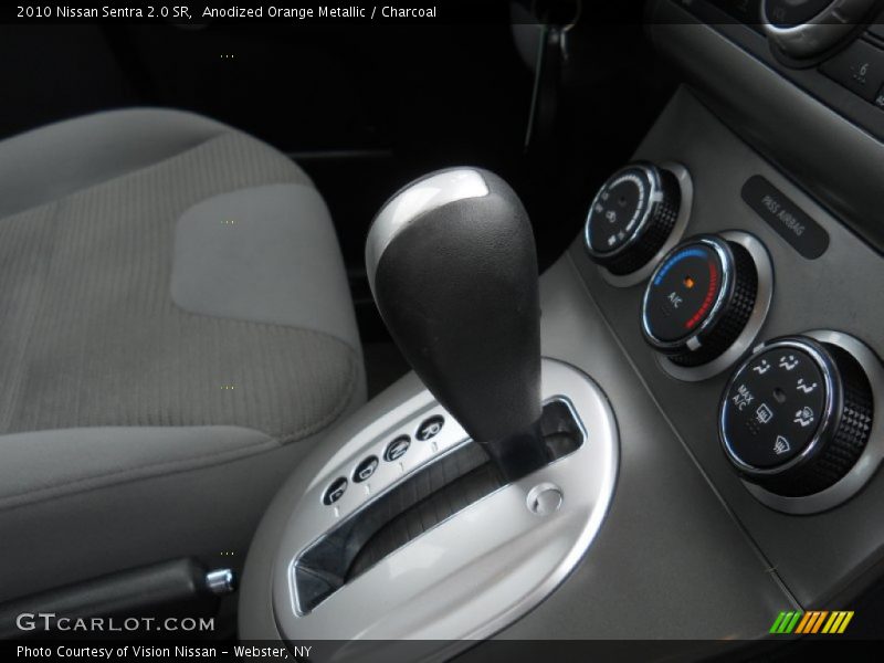 Anodized Orange Metallic / Charcoal 2010 Nissan Sentra 2.0 SR