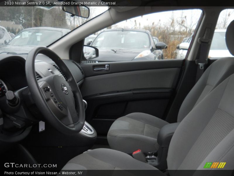 Anodized Orange Metallic / Charcoal 2010 Nissan Sentra 2.0 SR