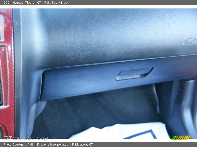 Rally Red / Black 2004 Hyundai Tiburon GT