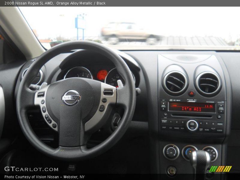 Dashboard of 2008 Rogue SL AWD