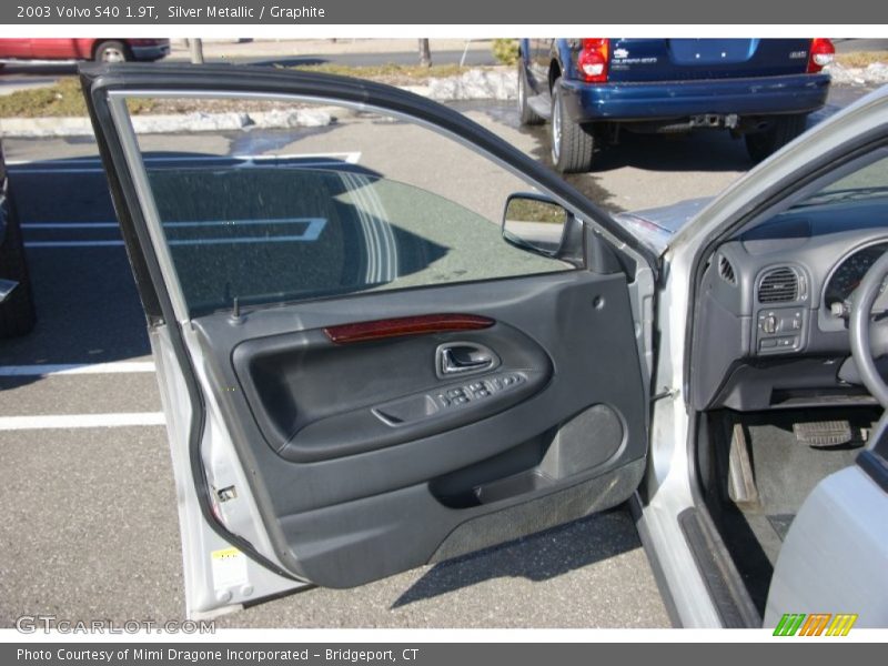 Silver Metallic / Graphite 2003 Volvo S40 1.9T