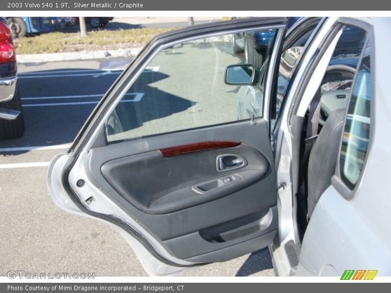 Silver Metallic / Graphite 2003 Volvo S40 1.9T