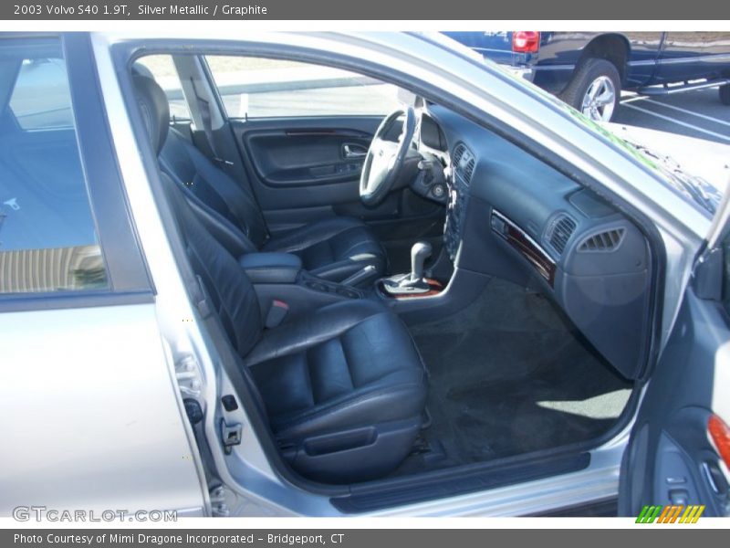 Silver Metallic / Graphite 2003 Volvo S40 1.9T