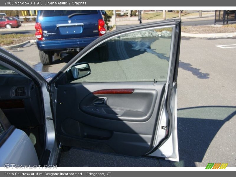 Silver Metallic / Graphite 2003 Volvo S40 1.9T