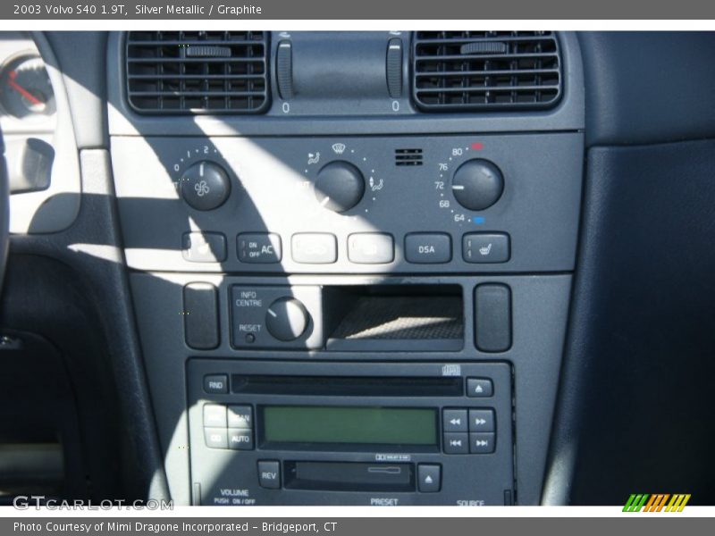 Silver Metallic / Graphite 2003 Volvo S40 1.9T
