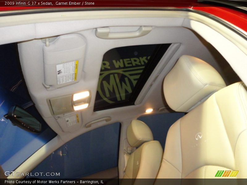 Garnet Ember / Stone 2009 Infiniti G 37 x Sedan