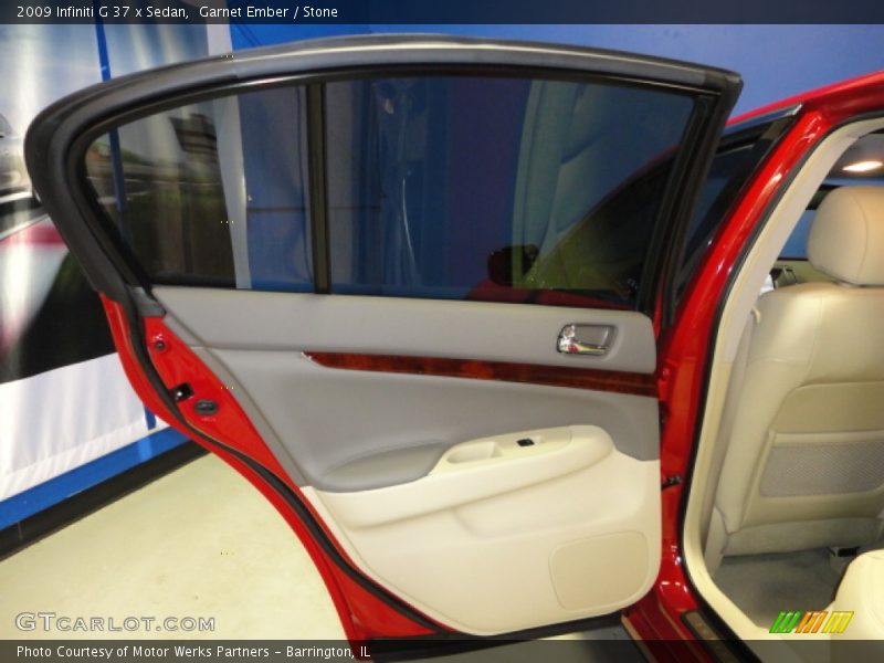 Garnet Ember / Stone 2009 Infiniti G 37 x Sedan