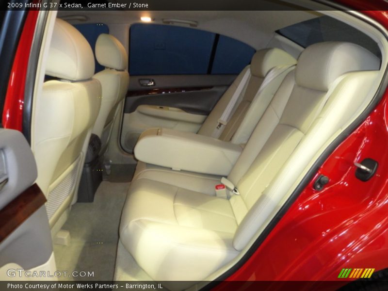 Garnet Ember / Stone 2009 Infiniti G 37 x Sedan